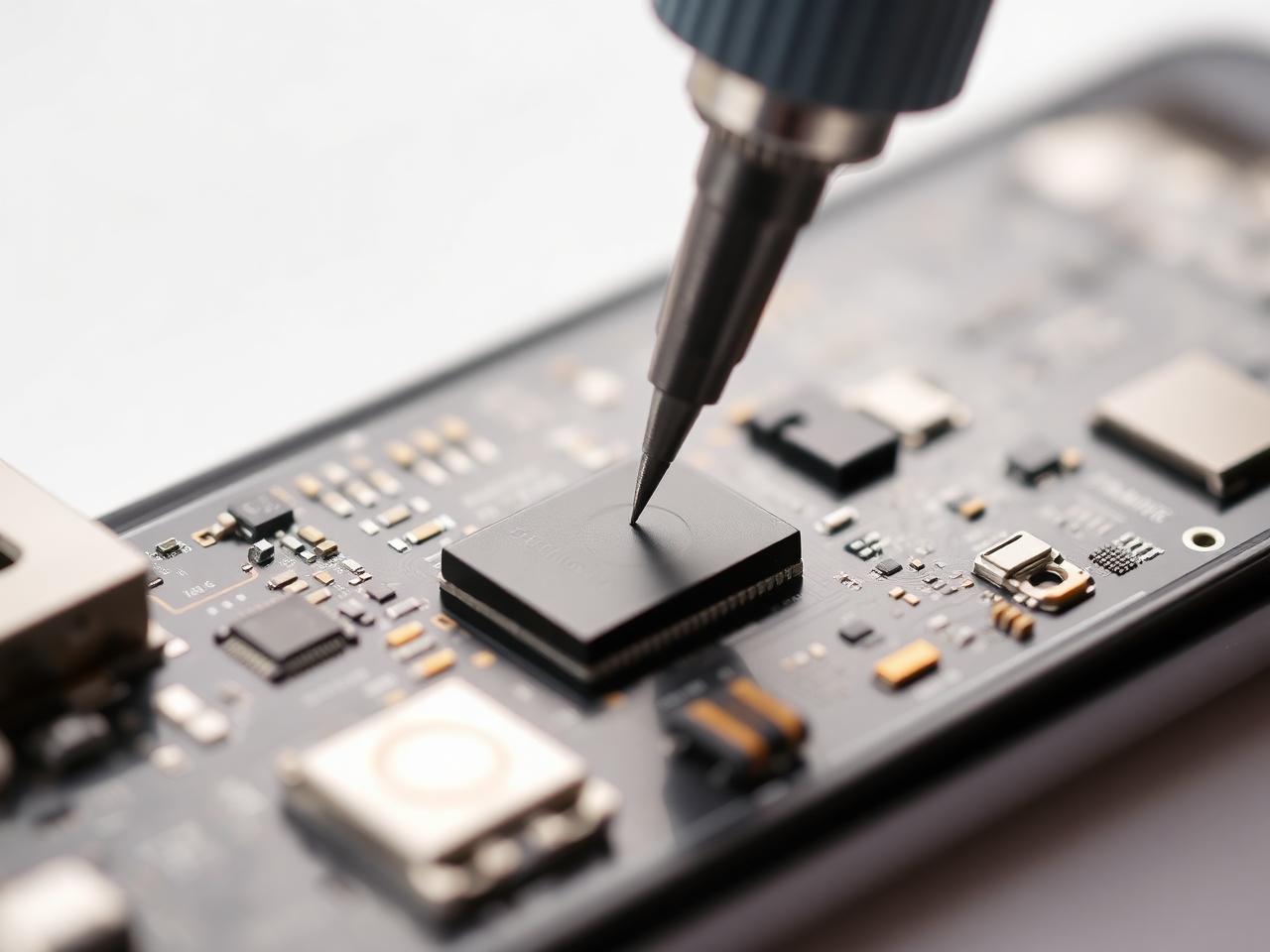 Microsudură IC + port